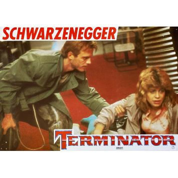 TERMINATOR German Lobby Card N07 - 9x11,5 in. - 1983 - James Cameron, Arnold Schwarzenegger