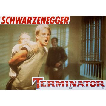 TERMINATOR German Lobby Card N09 - 9x11,5 in. - 1983 - James Cameron, Arnold Schwarzenegger