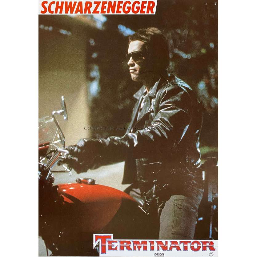 TERMINATOR German Lobby Card N11 - 9x11,5 in. - 1983 - James Cameron, Arnold Schwarzenegger