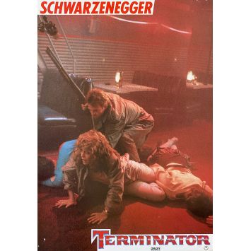 TERMINATOR German Lobby Card N12 - 9x11,5 in. - 1983 - James Cameron, Arnold Schwarzenegger