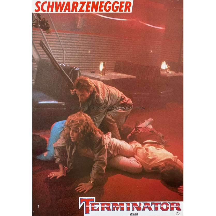 TERMINATOR German Lobby Card N12 - 9x11,5 in. - 1983 - James Cameron, Arnold Schwarzenegger