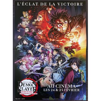 DEMON SLAYER : KIMETSU NO YAIBA Affiche de cinéma- 40x54 cm. - 2024 - Natsuki Hanae , Haruo Sotozaki