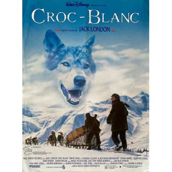 CROC BLANC Affiche de cinéma- 40x54 cm. - 1991 - Randal Kleiser, Randal Kleiser