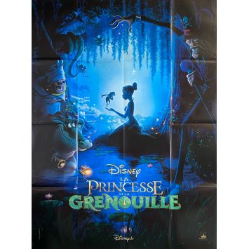 THE PRINCESS AND THE FROG French Movie Poster- 47x63 in. - 2009 - Walt Disney, Keith David