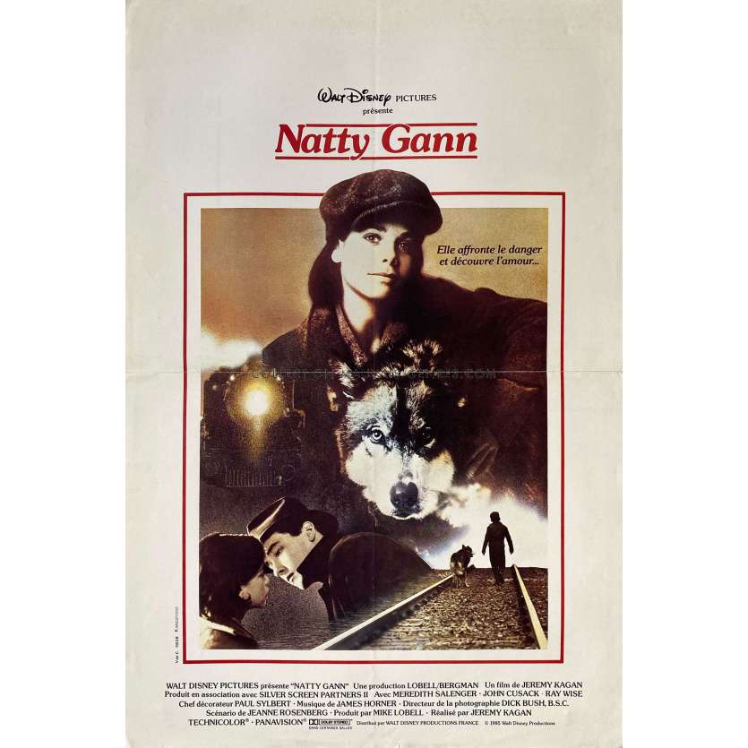 THE JOURNEY OF NATTY GANN French Movie Poster- 15x21 in. - 1985 - Jeremy Kagan, Meredith Salenger