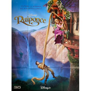 RAIPONCE Affiche de cinéma- 120x160 cm. - 2010 - Mandy Moore, Walt Disney