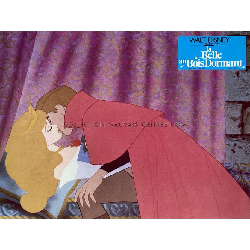 SLEEPING BEAUTY French Lobby Card N03 - 10x12 in. - 1959/R1970 - Walt Disney, Mary Costa