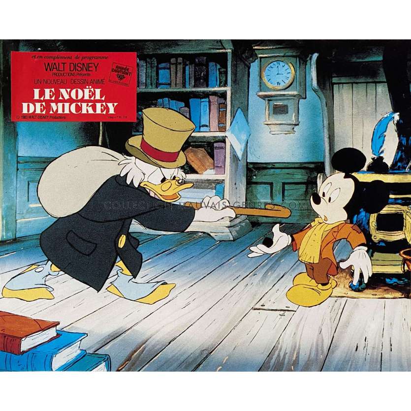 LE NOEL DE MICKEY Photo de film N02 - 24x30 cm. - 1983 - Alan Young, Walt Disney