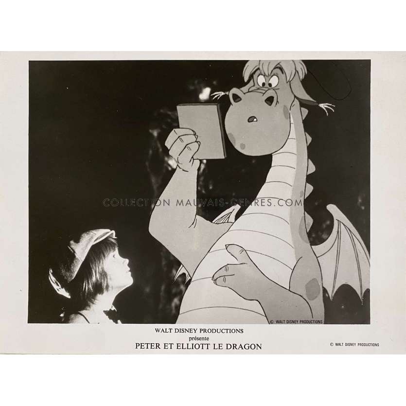 PETER ET ELLIOTT LE DRAGON Photo de presse N01 - 18x24 cm. - 1977 - Sean Marshall, Walt Disney