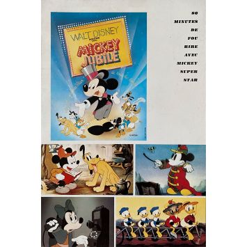 MICKEY JUBILE Synopsis 4p - 18x24 cm. - 1978 - Mickey Mouse, Walt Disney