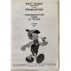 PINOCCHIO Dossier de presse 8p avec supplément. - 21x30 cm. - 1940/R1970 - Mel Blanc, Disney