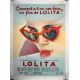 LOLITA Affiche de cinéma- 120x160 cm. - 1962 - James Mason, Stanley Kubrick