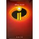 INCREDIBLES 2 Movie Poster DS - Adv.- 29x41 in. - 2018 - Brad Bird, Samuel L. Jackson