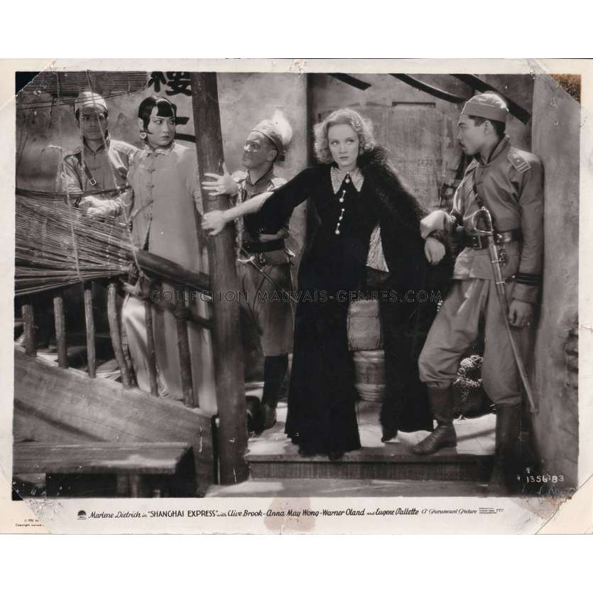 SHANGHAI EXPRESS U.S Movie Still 1356-83 - 8x10 in. - 1932 - Josef von Sternberg, Marlene Dietrich