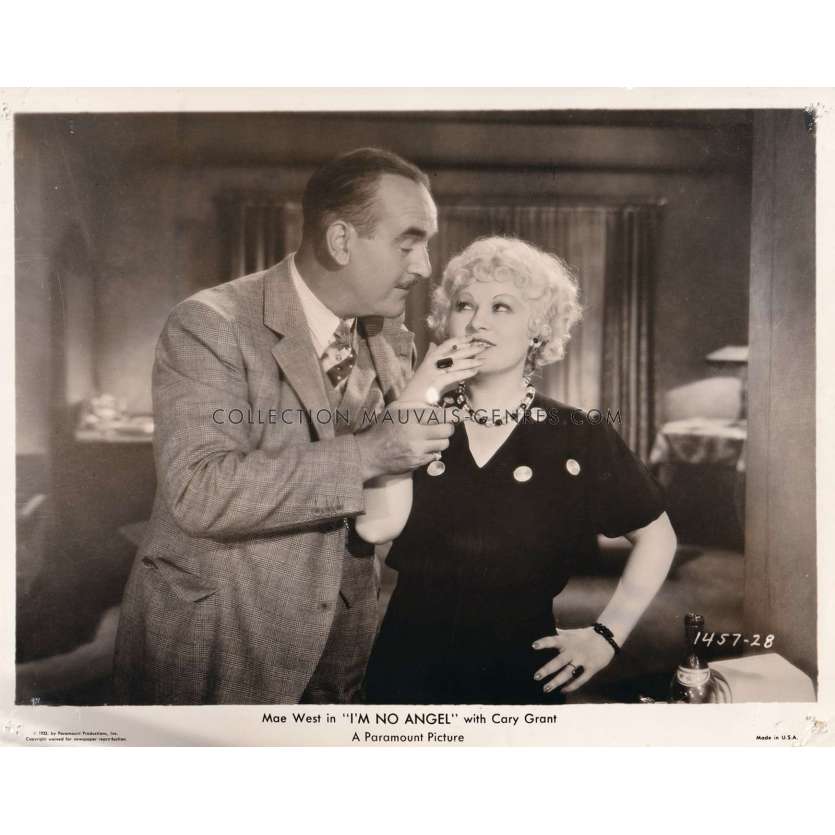 JE NE SUIS PAS UN ANGE Photo de presse 1457-28 - 20x25 cm. - 1933 - Mae West, Wesley Ruggles