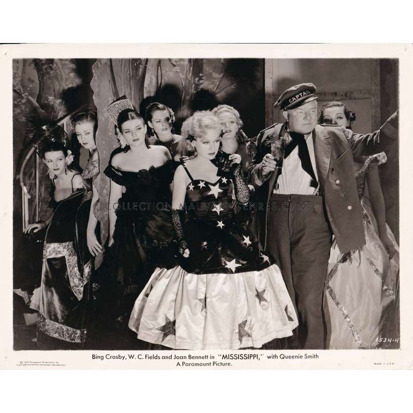 MISSISSIPI (1935) U.S Movie Still 1534-41 - 8x10 in. - 1935 - A. Edward Sutherland, Bing Crosby