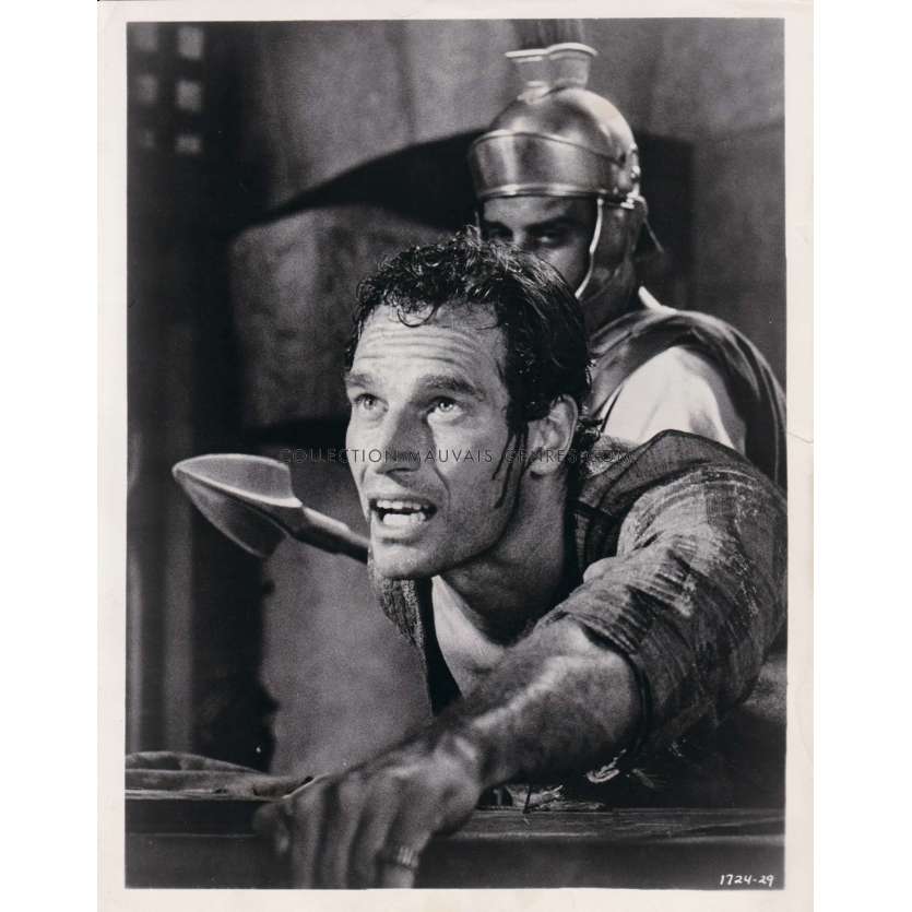 BEN-HUR Photo de presse 1724-29 - 20x25 cm. - 1959 - Charlton Heston, William Wyler