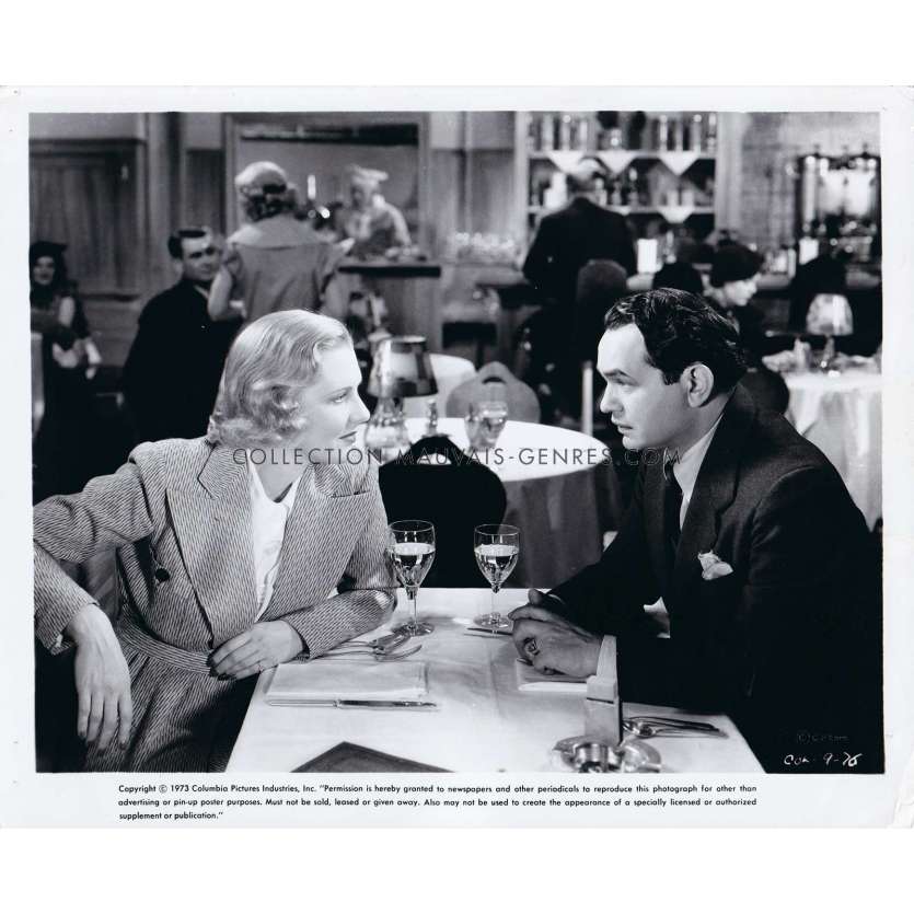 THE WHOLE TOWN'S TALKING U.S Movie Still CON9-76 - 8x10 in. - 1935/R1973 - John Ford, Edward G. Robinson