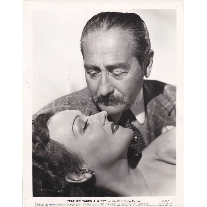 FATHER TAKES A WIFE U.S Movie Still FTAW-29 - 8x10 in. - 1941 - Jack Hively, Gloria Swanson