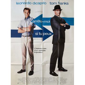 ARRETE MOI SI TU PEUX Affiche de film- 120x160 cm. - 2002 - Leonardo DiCaprio, Steven Spielberg