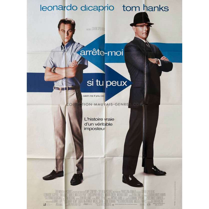 CATCH ME IF YOU CAN French Movie Poster- 47x63 in. - 2002 - Steven Spielberg, Leonardo DiCaprio