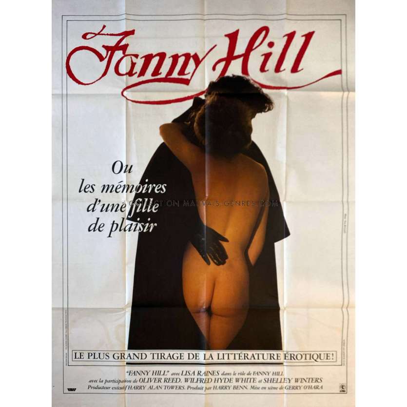 FANNY HILL Affiche de film- 120x160 cm. - 1983 - Oliver Reed, Gerry O'Hara