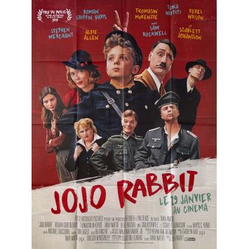 JOJO RABBIT Affiche de film- 120x160 cm. - 2019 - Roman Griffin Davis, Taika Waititi