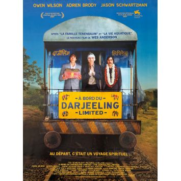 THE DARJEELING LIMITED French Movie Poster- 15x21 in. - 2007 - Wes Anderson, Owen Wilson