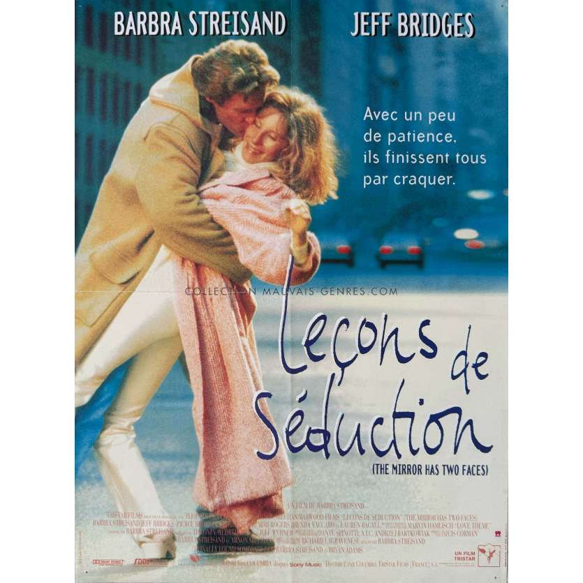 THE MIRROR HAS TWO FACES French Movie Poster- 15x21 in. - 1996 - Barbra Streisand, Jeff Bridges