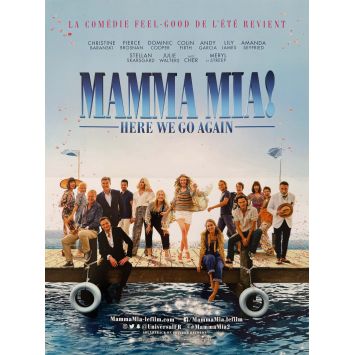 MAMMA MIA 2 Affiche de film- 40x54 cm. - 2018 - Meryl Streep, Phyllida Lloyd