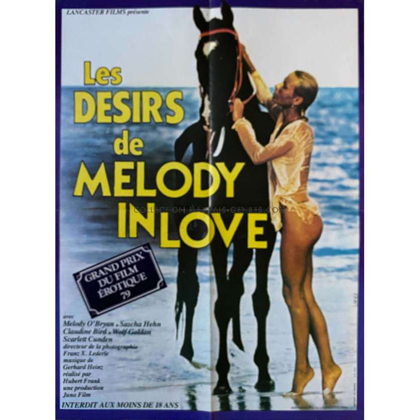 LES DESIRS DE MELODY IN LOVE Affiche de film- 60x80 cm. - 1978 - Britta Glatzeder, Hubert Frank