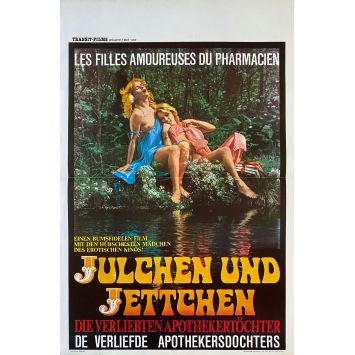 LES FILLES AMOUREUSES DU PHARMACIEN Affiche de film- 35x55 cm. - 1982 - Brigitte Lahaie, Erwin C. Dietrich