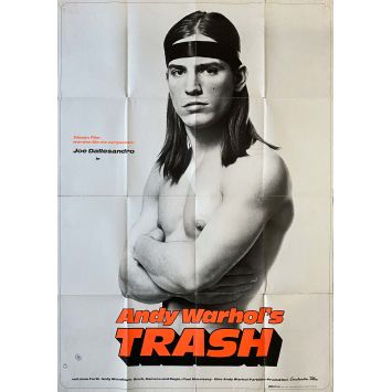 TRASH Affiche de film- 118x83 cm. - 1970 - Paul Morrissey, Andy Warhol