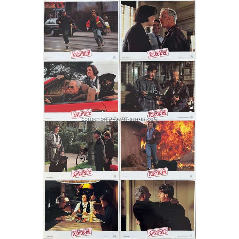 ANOTHER STAKEOUT French Lobby Cards x8 - 9x12 in. - 1993 - John Badham, Richard Dreyfuss