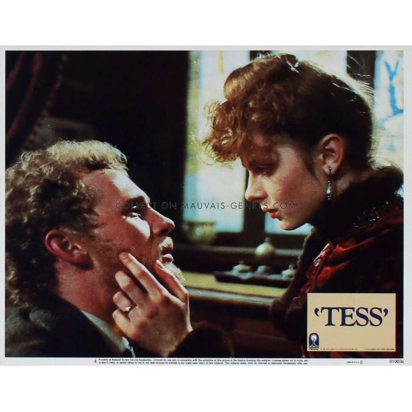 TESS US Lobby Card N8 11x14 - 1981 - Roman Polanski, Nastassja Kinski