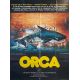 ORCA Affiche de film- 120x160 cm. - 1977 - Richard Harris, Michael Anderson