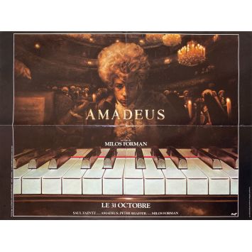 AMADEUS Affiche de cinéma- 60x80 cm. - 1984 - F. Murrray Abraham, Milos Forman