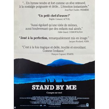 STAND BY ME Affiche de film- 40x54 cm. - 1986 - River Phoenix, Rob Reiner