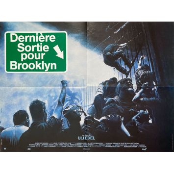 LAST EXIT TO BROOKLIN French Movie Poster- 23x32 in. - 1989 - Uli Edel, Jennifer Jason Leigh