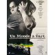 UN MONDE A PART Affiche de film- 60x80 cm. - 1988 - Barbara Hershey, Chris Menges