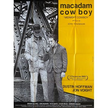 MACADAM COWBOY Affiche de film- 120x160 cm. - 1969/R1970 - Dustin Hoffman, John Schlesinger