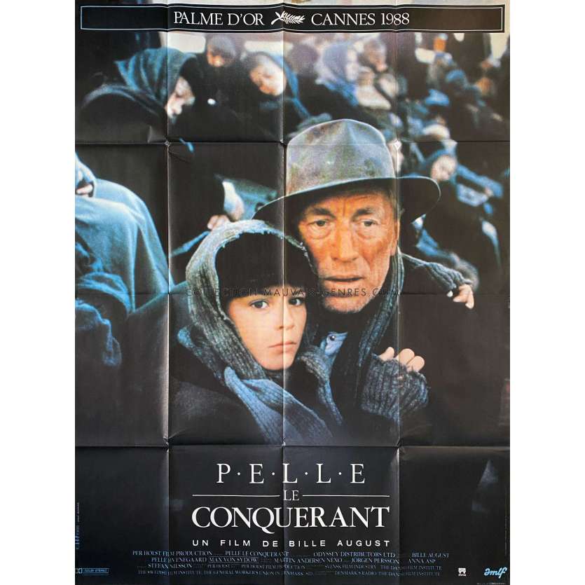 PELLE LE CONQUERANT Affiche de film- 120x160 cm. - 1987 - Pelle Hvenegaard, Bille August