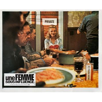 A WOMAN UNDER INFLUENCE French Lobby Card N02 - 10x12 in. - 1974 - John Cassavetes, Gena Rowlands