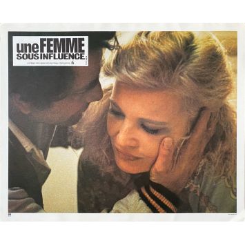 A WOMAN UNDER INFLUENCE French Lobby Card N11 - 10x12 in. - 1974 - John Cassavetes, Gena Rowlands