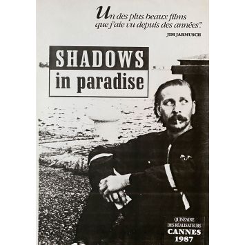 OMBRES AU PARADIS Dossier de presse 8p - 21x30 cm. - 1986 - Matti Pellonpaa, Aki Kaurismaki