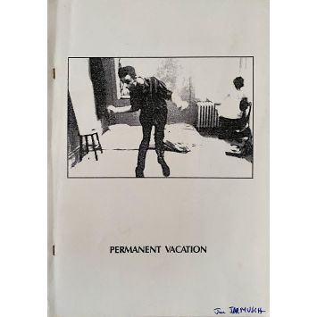 PERMANENT VACATION French Pressbook 8p - 9x12 in. - 1980 - Jim Jarmusch, Chris Parker