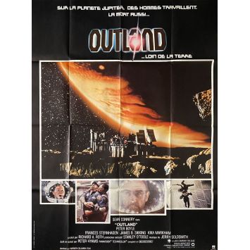 OUTLAND Affiche de film- 120x160 cm. - 1981 - Sean Connery, Peter Hyams