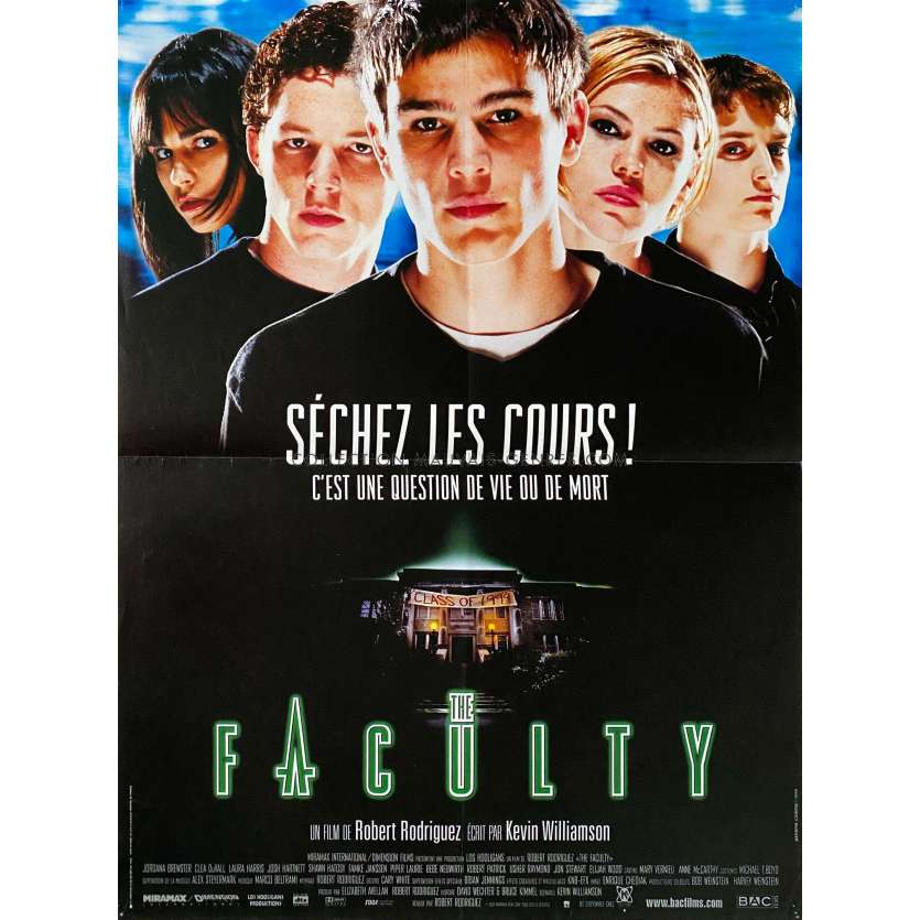 THE FACULTY Affiche de film- 40x54 cm. - 1998 - Josh Hartnett , Robert Rodriguez