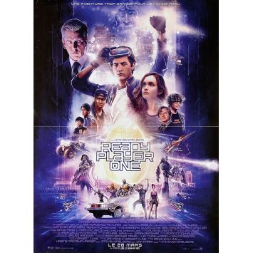 READY PLAYER ONE French Movie Poster- 15x21 in. - 2017 - Steven Spielberg, Olivia Cooke