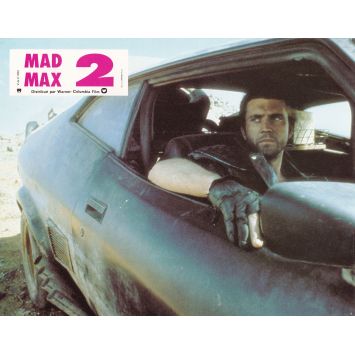 MAD MAX 2: THE ROAD WARRIOR French Lobby Card N02 - 9x12 in. - 1982 - George Miller, Mel Gibson